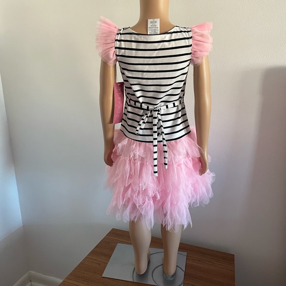 BISCOTTI Little Girls' Face Time Dress with Frilled Bottom Size 6X NWT. - Picture 5 of 7